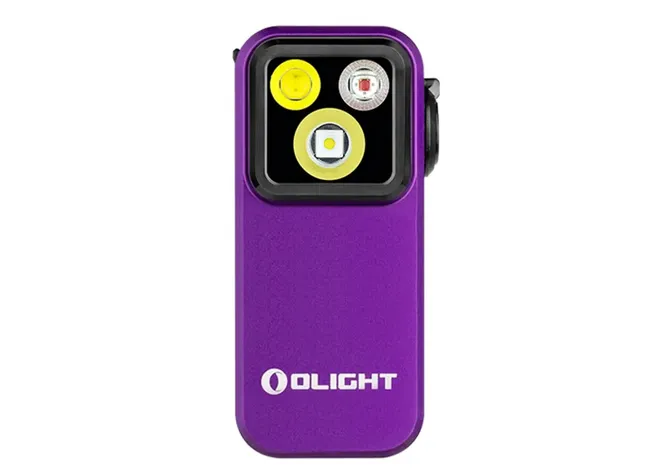 Ліхтар Olight Oclip Pro Purple Фото 2